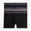 Conjunto de 3 cuecas boxer em modal elástico Conjunto de 3 cuecas boxer em modal elástico