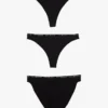 Conjunto de 3 cuecas variadas (tanga e cueca de corte alto) Conjunto de 3 cuecas variadas (tanga e cueca de corte alto)