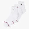 Conjunto de 3 pares de meias clássicas de cano curto