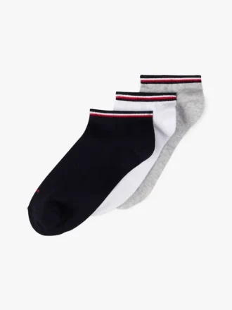 Conjunto de 3 pares de meias curtas