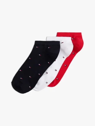 Conjunto de 3 pares de meias curtas