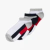 Conjunto de 3 pares de meias curtas para criança