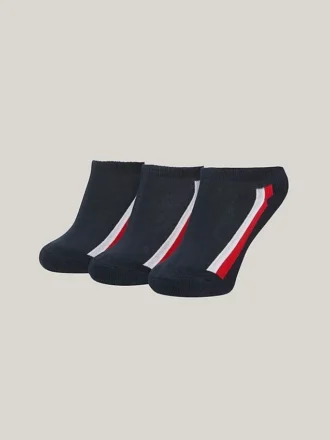Conjunto de 3 pares de meias curtas para criança