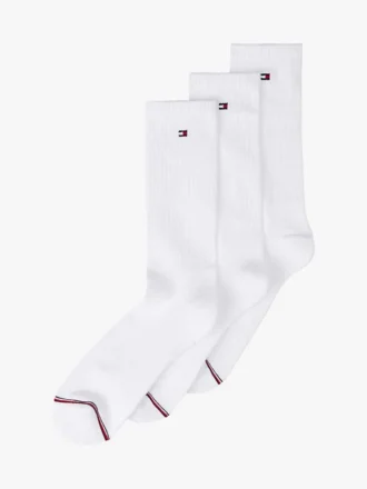 Conjunto de 3 pares de meias desportivas Conjunto de 3 pares de meias desportivas