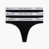 Conjunto de 3 tangas com logótipo Tommy