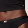 Conjunto de 3 tangas Tommy Jeans com logótipo da bandeira Conjunto de 3 tangas Tommy Jeans com logótipo da bandeira