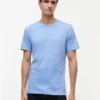 Conjunto de 5 camisolas interiores clássicas de algodão com gola redonda Conjunto de 5 camisolas interiores clássicas de algodão com gola redonda