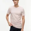 Conjunto de 5 camisolas interiores clássicas de algodão com gola redonda Conjunto de 5 camisolas interiores clássicas de algodão com gola redonda