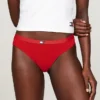 Conjunto de 5 tangas Tommy Jeans com logótipo da bandeira Conjunto de 5 tangas Tommy Jeans com logótipo da bandeira