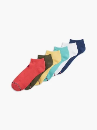 Conjunto de 6 pares de meias curtas