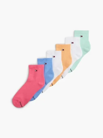 Conjunto de 6 pares de meias curtas
