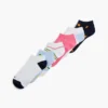 Conjunto de 6 pares de meias curtas com estampado variado Conjunto de 6 pares de meias curtas com estampado variado