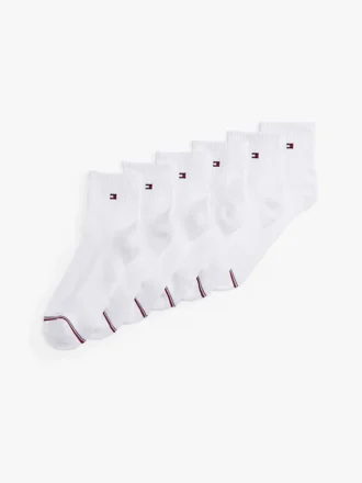 Conjunto de 6 pares de meias de cano curto