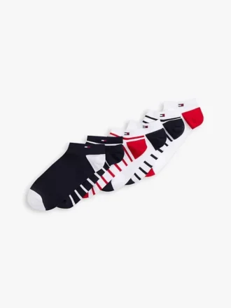 Conjunto de 6 pares de meias desportivas até ao tornozelo
