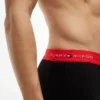 Conjunto de 7 cuecas boxer com cintura multicolorida Conjunto de 7 cuecas boxer com cintura multicolorida