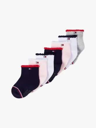 Conjunto de 7 pares de meias para bebés