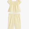Conjunto de blusa e calças xadrez para bebés Conjunto de blusa e calças xadrez para bebés