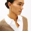 Conjunto de brincos de argola e brincos de pressão com detalhes em cristal Conjunto de brincos de argola e brincos de pressão com detalhes em cristal