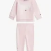 Conjunto de camisola e calças com logótipo Tommy para bebés