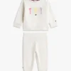 Conjunto de camisola e calças com logótipo Tommy para bebés