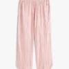 Conjunto de dormir com top curto e calças Conjunto de dormir com top curto e calças