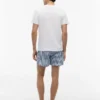 Conjunto de pijama com t-shirt e calções de tecido Conjunto de pijama com t-shirt e calções de tecido