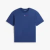 Conjunto de pijama com t-shirt e calções de tecido Conjunto de pijama com t-shirt e calções de tecido