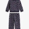 Conjunto de top com estrelas e calças largas para bebés Conjunto de top com estrelas e calças largas para bebés