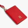Cordão com logótipo monograma e porta-cartões Cordão com logótipo monograma e porta-cartões