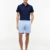 Corte Regular Calções Tommy com cintura confortável de 18 cm Corte Regular Calções Tommy com cintura confortável de 18 cm