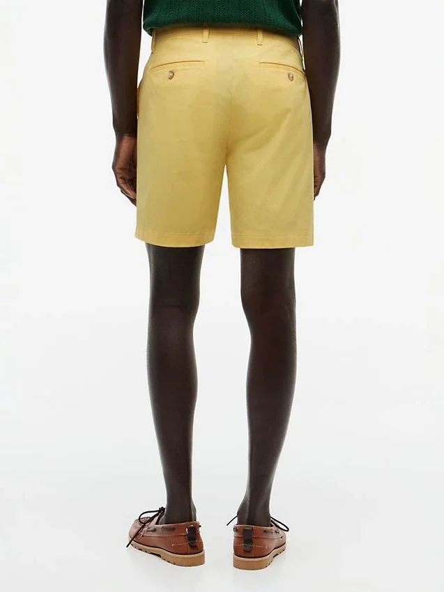 Corte Regular Calções Tommy com cintura confortável de 18 cm Corte Regular Calções Tommy com cintura confortável de 18 cm