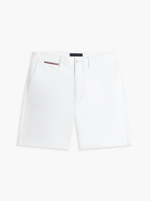 Corte Regular Calções Tommy com cintura confortável de 18 cm Corte Regular Calções Tommy com cintura confortável de 18 cm