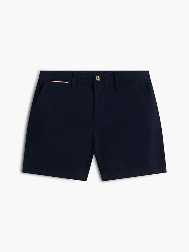 Corte regular, cintura confortável de 12,7 cm, calções Tommy Corte regular, cintura confortável de 12,7 cm, calções Tommy