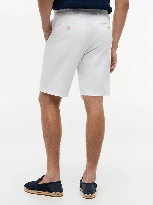 Corte Regular, cintura confortável de 23 cm, calções Tommy Corte Regular, cintura confortável de 23 cm, calções Tommy