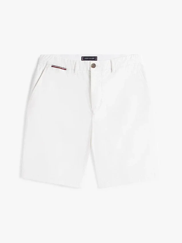 Corte Regular, cintura confortável de 23 cm, calções Tommy Corte Regular, cintura confortável de 23 cm, calções Tommy