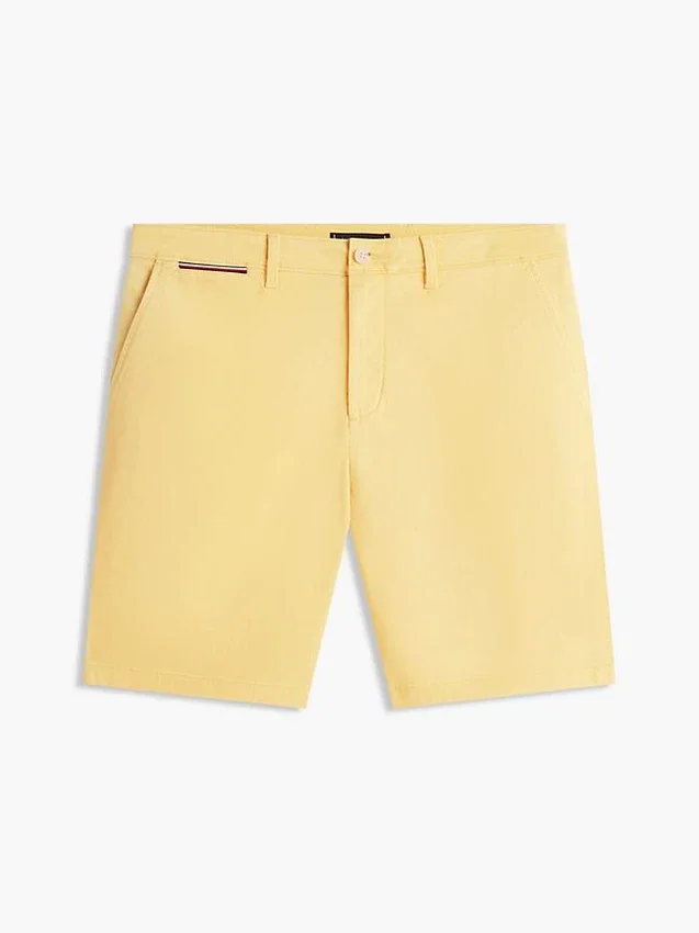 Corte Regular, cintura confortável de 23 cm, calções Tommy Corte Regular, cintura confortável de 23 cm, calções Tommy
