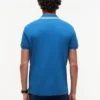 Corte regular Polo em piqué com emblema Monogram Corte regular Polo em piqué com emblema Monogram