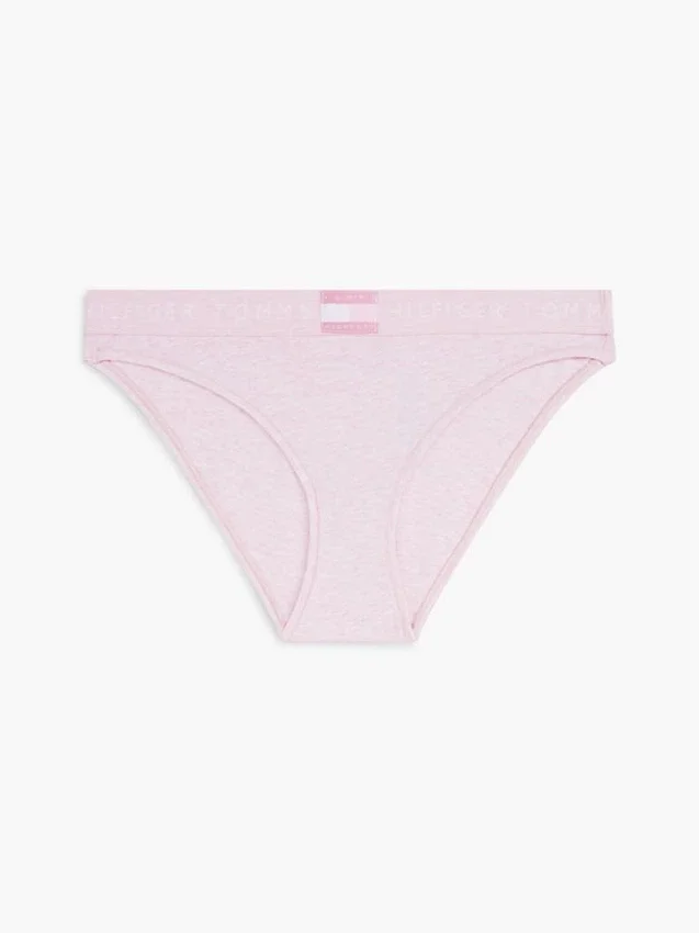 Cueca biquíni clássica em algodão elástico Cueca biquíni clássica em algodão elástico