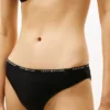 Cueca biquíni com logótipo repetido Cueca biquíni com logótipo repetido