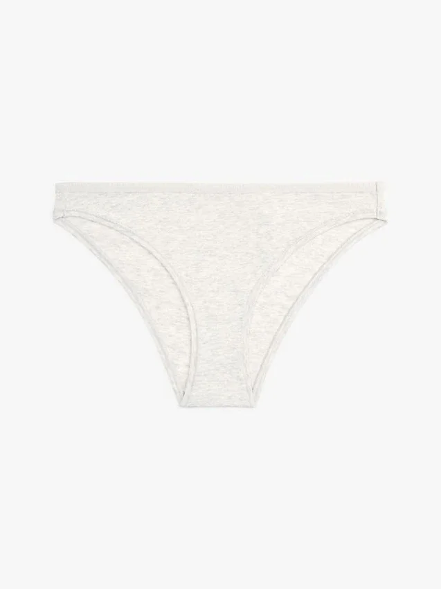 Cueca biquíni com logótipo repetido Cueca biquíni com logótipo repetido