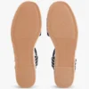 Espadrilha com cunha de plataforma e riscas bretãs Espadrilha com cunha de plataforma e riscas bretãs