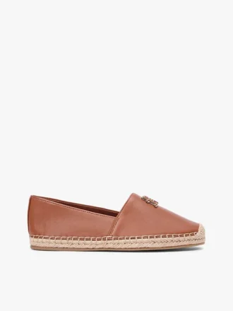 Espadrilha de couro com TH Monogram