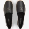 Espadrilha de couro com TH Monogram Espadrilha de couro com TH Monogram