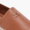 Espadrilha de couro com TH Monogram Espadrilha de couro com TH Monogram
