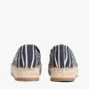 Espadrilha de plataforma em lona às riscas Espadrilha de plataforma em lona às riscas