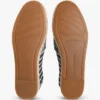 Espadrilha de plataforma em lona às riscas Espadrilha de plataforma em lona às riscas