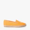 Espadrilha em lona com monograma Espadrilha em lona com monograma
