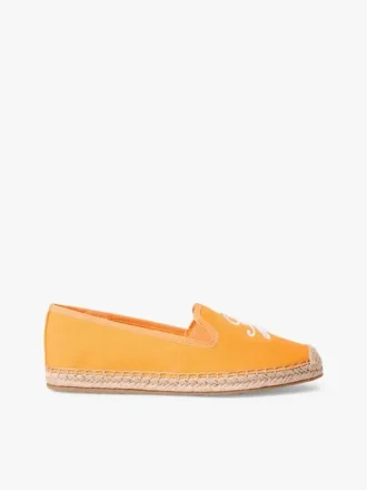 Espadrilha em lona com monograma