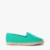 Espadrilha em lona com monograma Espadrilha em lona com monograma