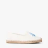 Espadrilha em lona com monograma Espadrilha em lona com monograma